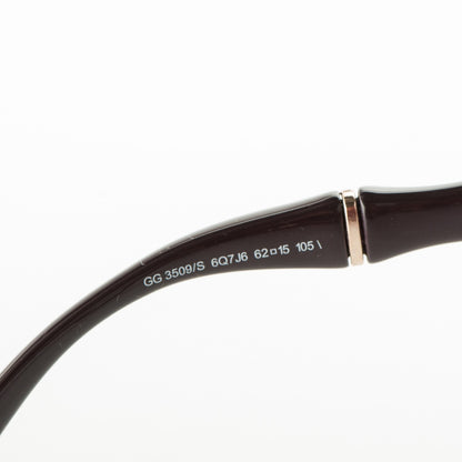 Gucci Bamboo Sunglasses 3509/S Dark Brown 5 of 10