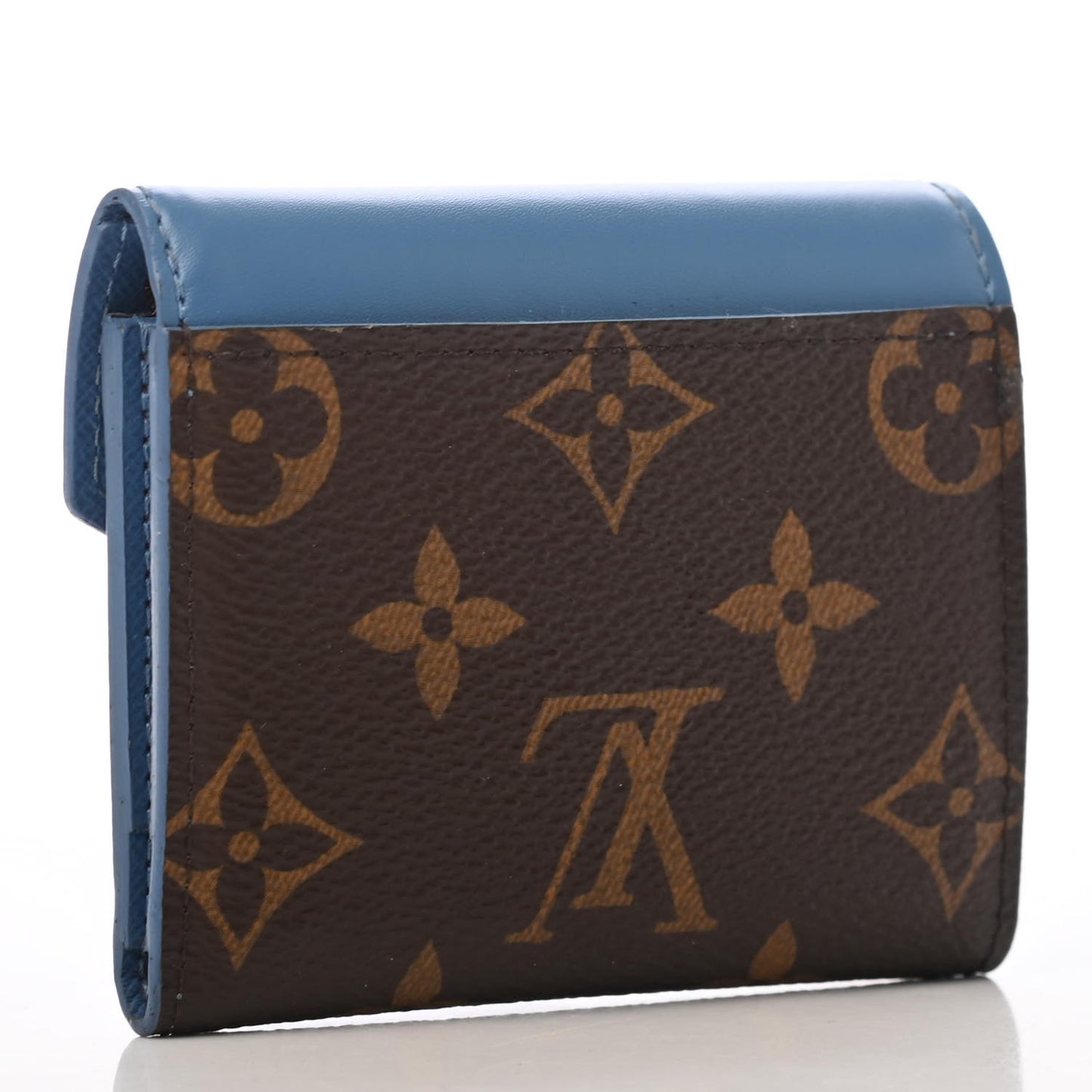 Monogram Zoe Wallet Blue Jean