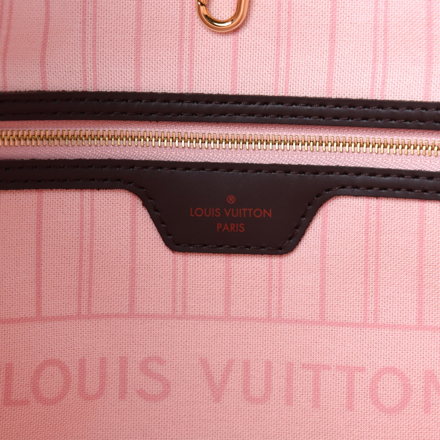 Damier Ebene Neo Neverfull MM Rose Ballerine