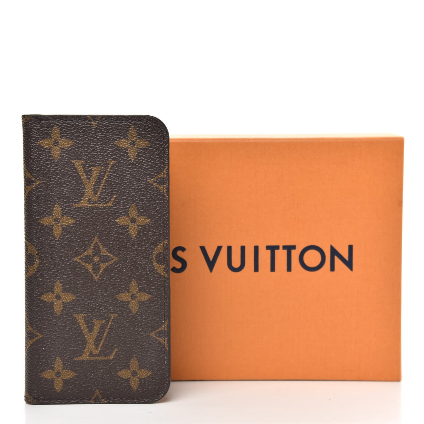 Monogram iPhone X Folio Case