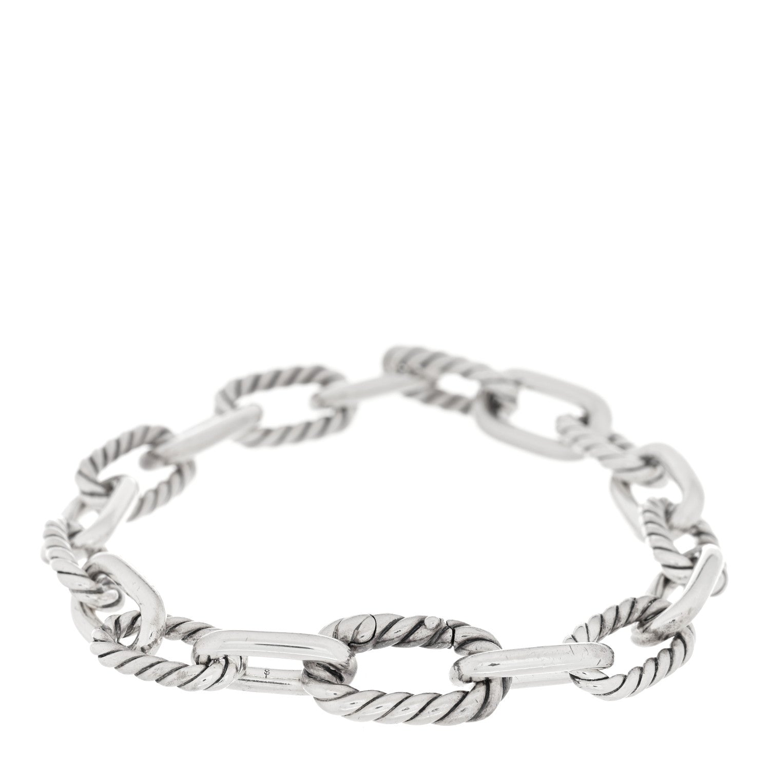 David Yurman Sterling Silver 8.5mm Madison Chain Bracelet 2 of 3
