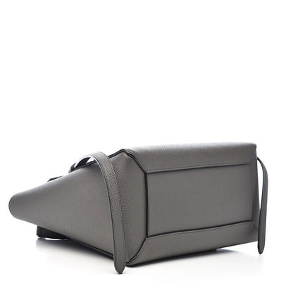 Celine Grained Calfskin Micro Belt Bag Grey 4 of 10
