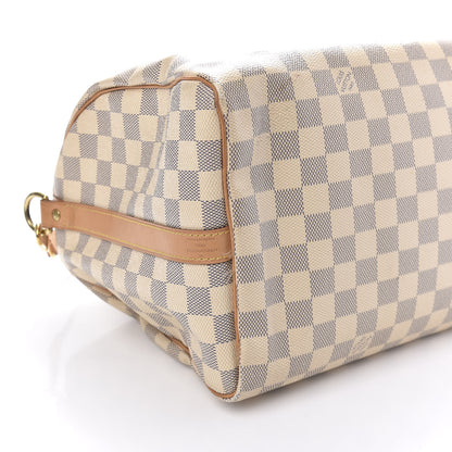 Louis Vuitton Damier Azur Speedy Bandouliere 35 6 of 10