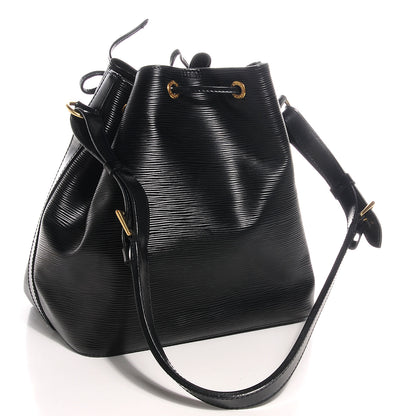 Louis Vuitton Epi Petit Noe Black 3 of 8