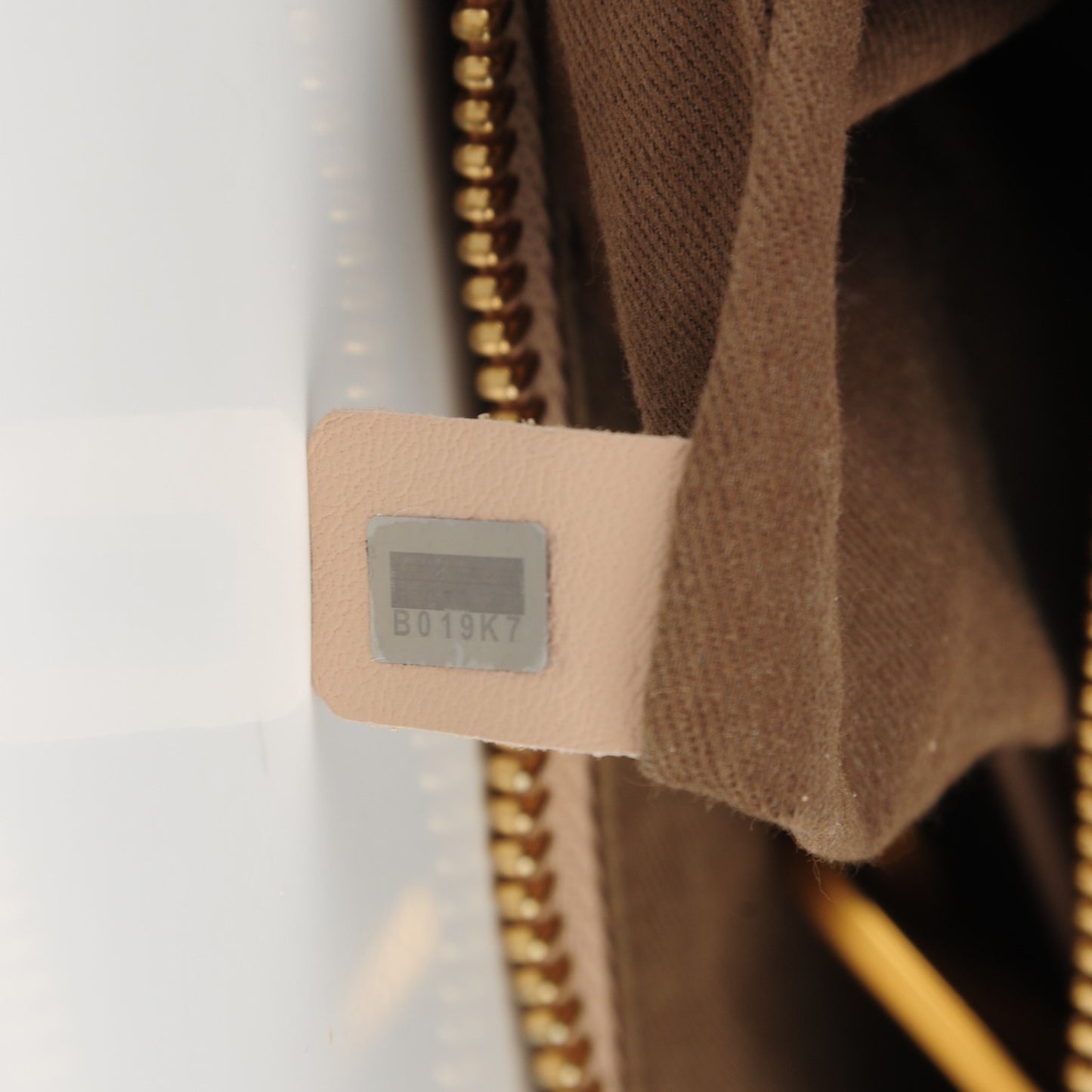 Calfskin Medium Marcie Satchel Beige