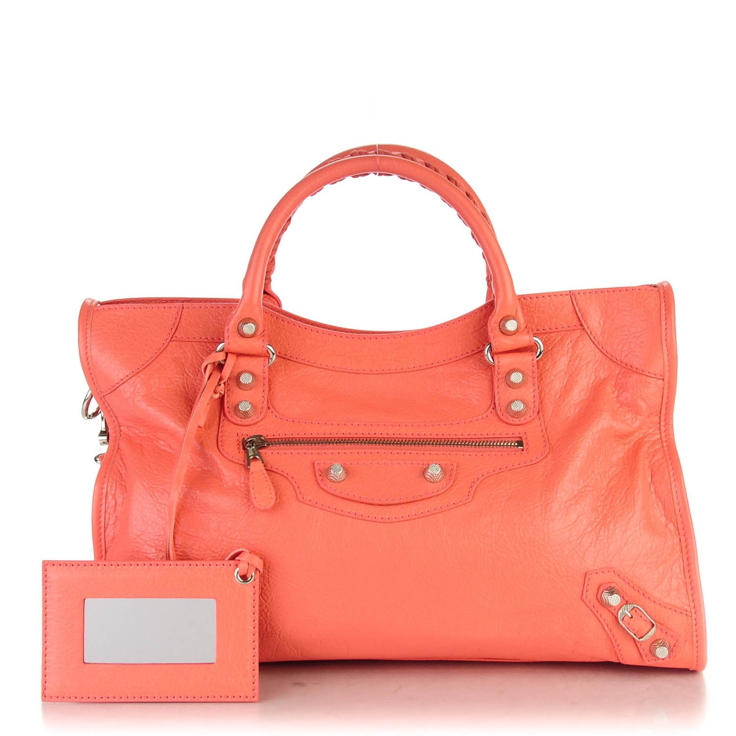 Balenciaga Agneau Giant 12 Silver Hardware City Rose Azalee Rose Jaipur 1 of 7