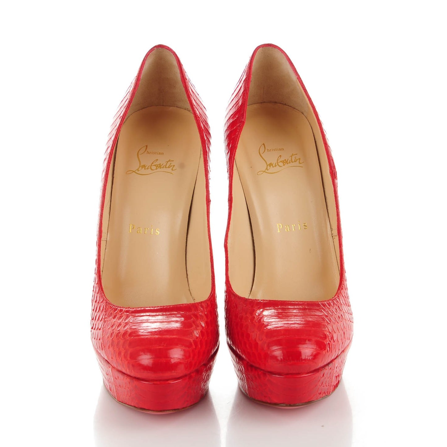 Python Lucido Bianca 140 Pumps 39 Red