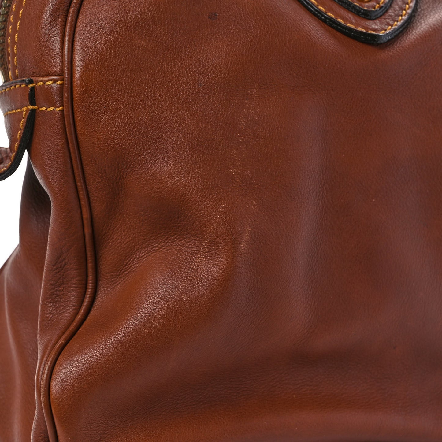 Calfskin Venetia Satchel Brown