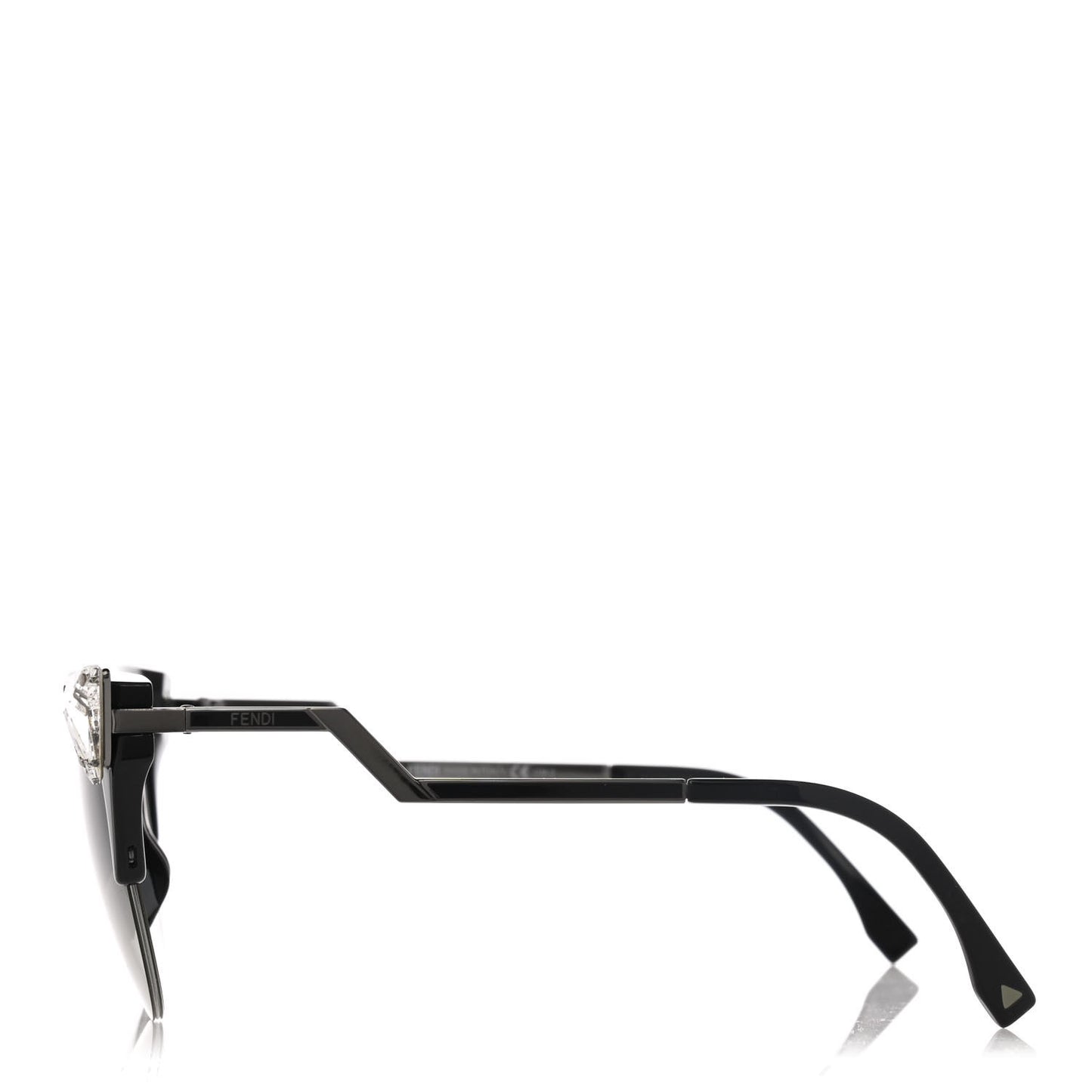 Iridia Cat Eye Sunglasses FF 0041/S Light Black