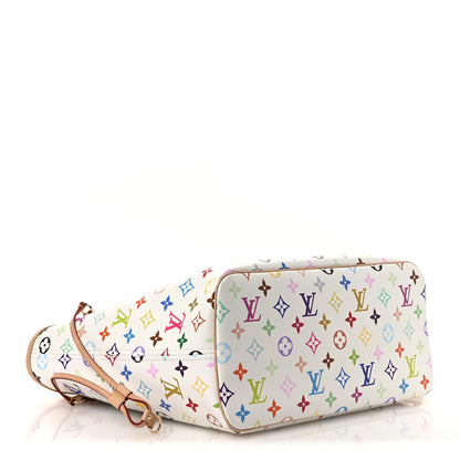 Louis Vuitton LV X TM Monogram Multicolor Neverfull MM White 5 of 11