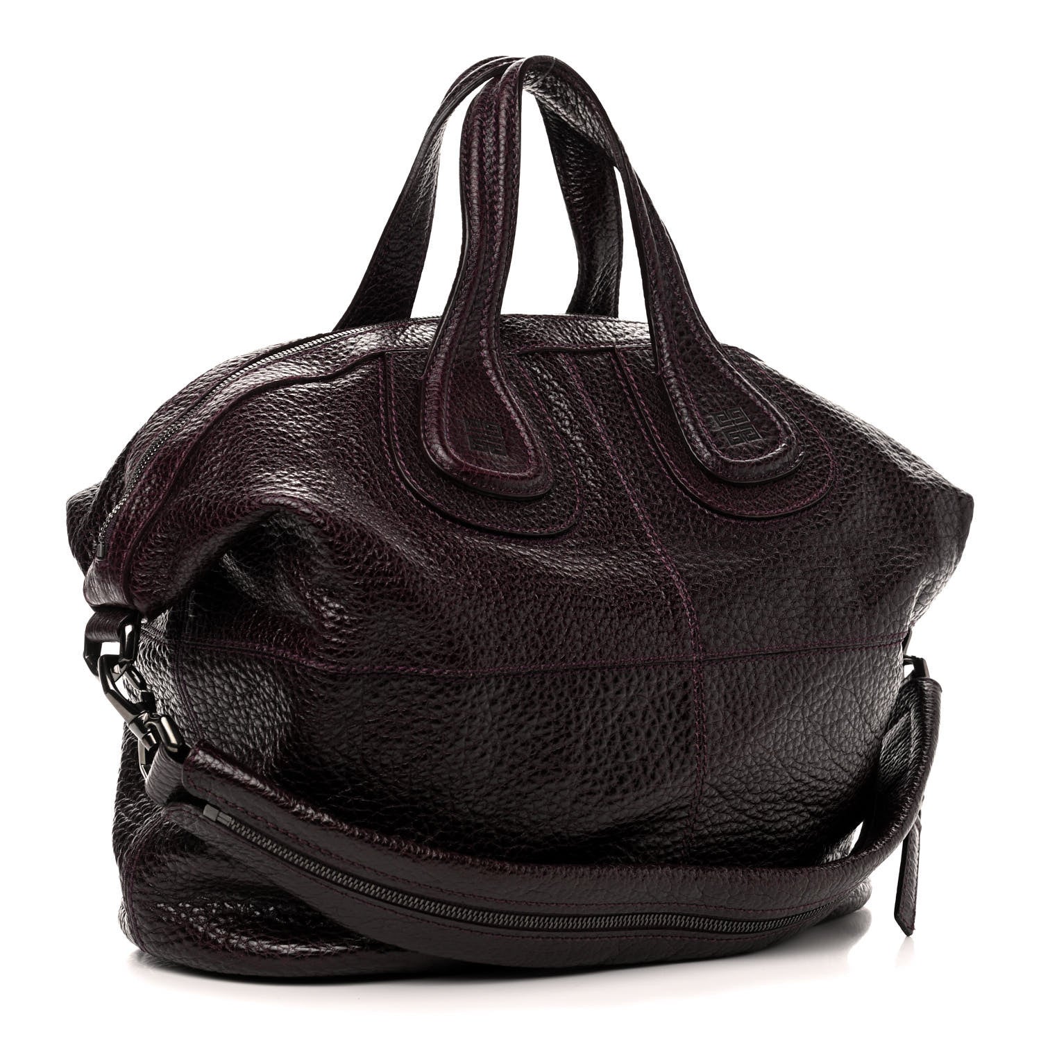 Givenchy Glazed Pebbled Calfskin Medium Nightingale Purple 2 of 4