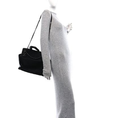 Chanel Calfskin CC Pocket Tote Black 3 of 12