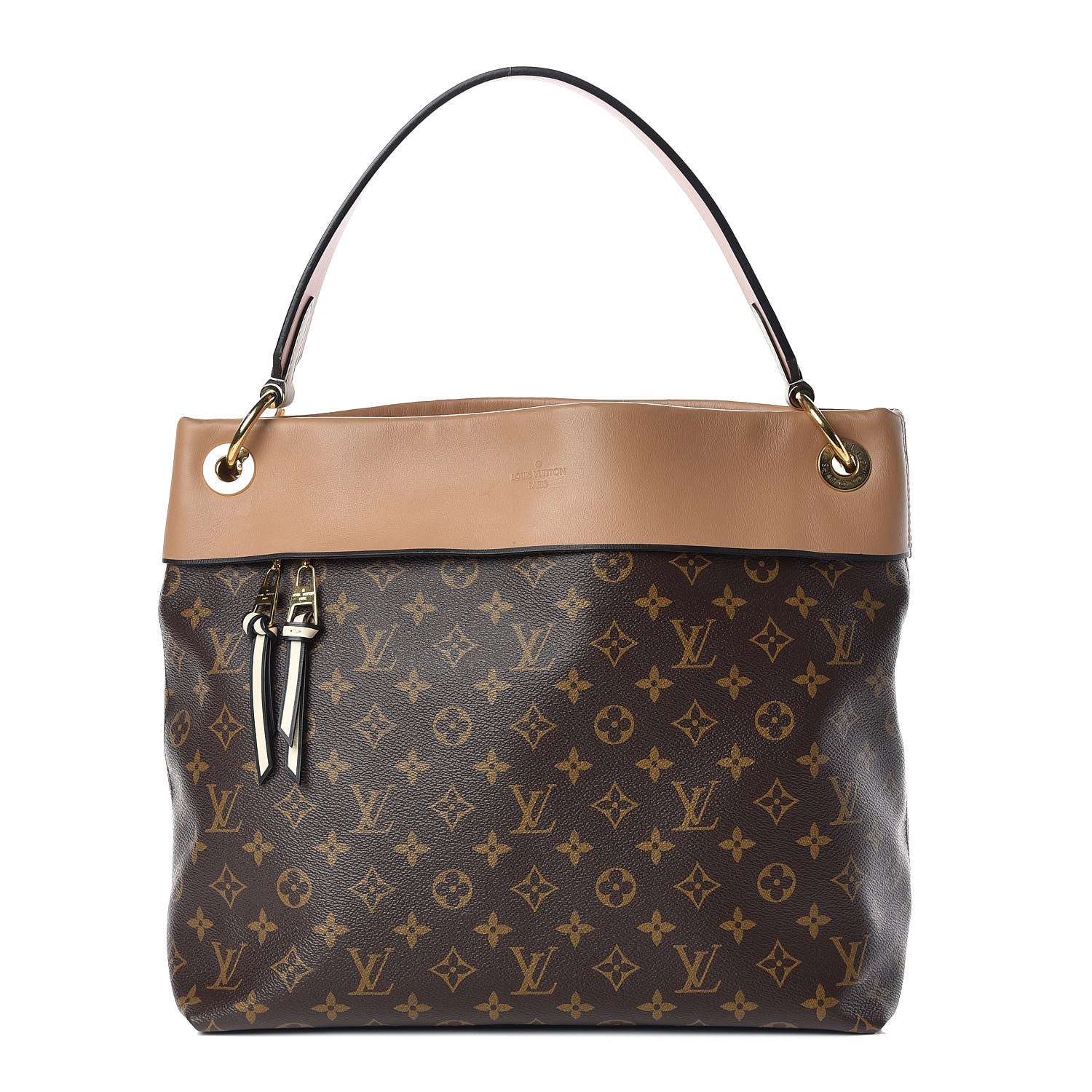 Louis Vuitton Monogram Tuileries Hobo Sesame Peach 1 of 10
