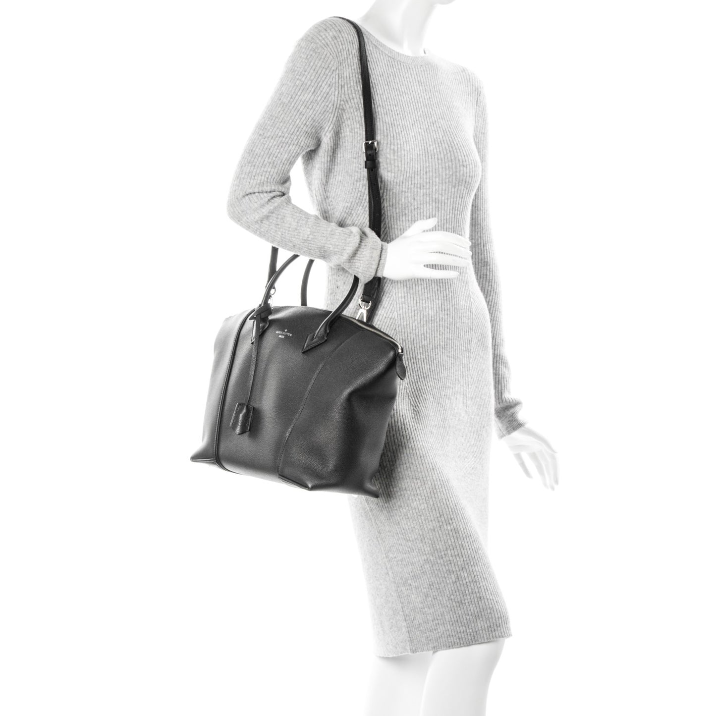 Veau Cachemire Soft Lockit MM Black
