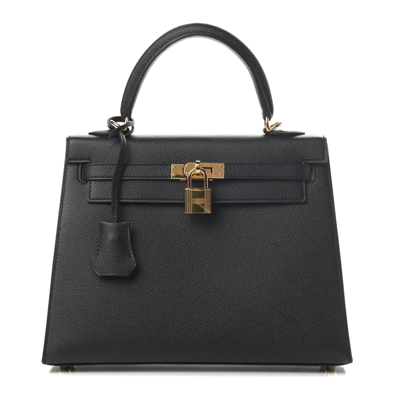 Hermes Epsom Kelly Sellier 25 Black 1 of 12
