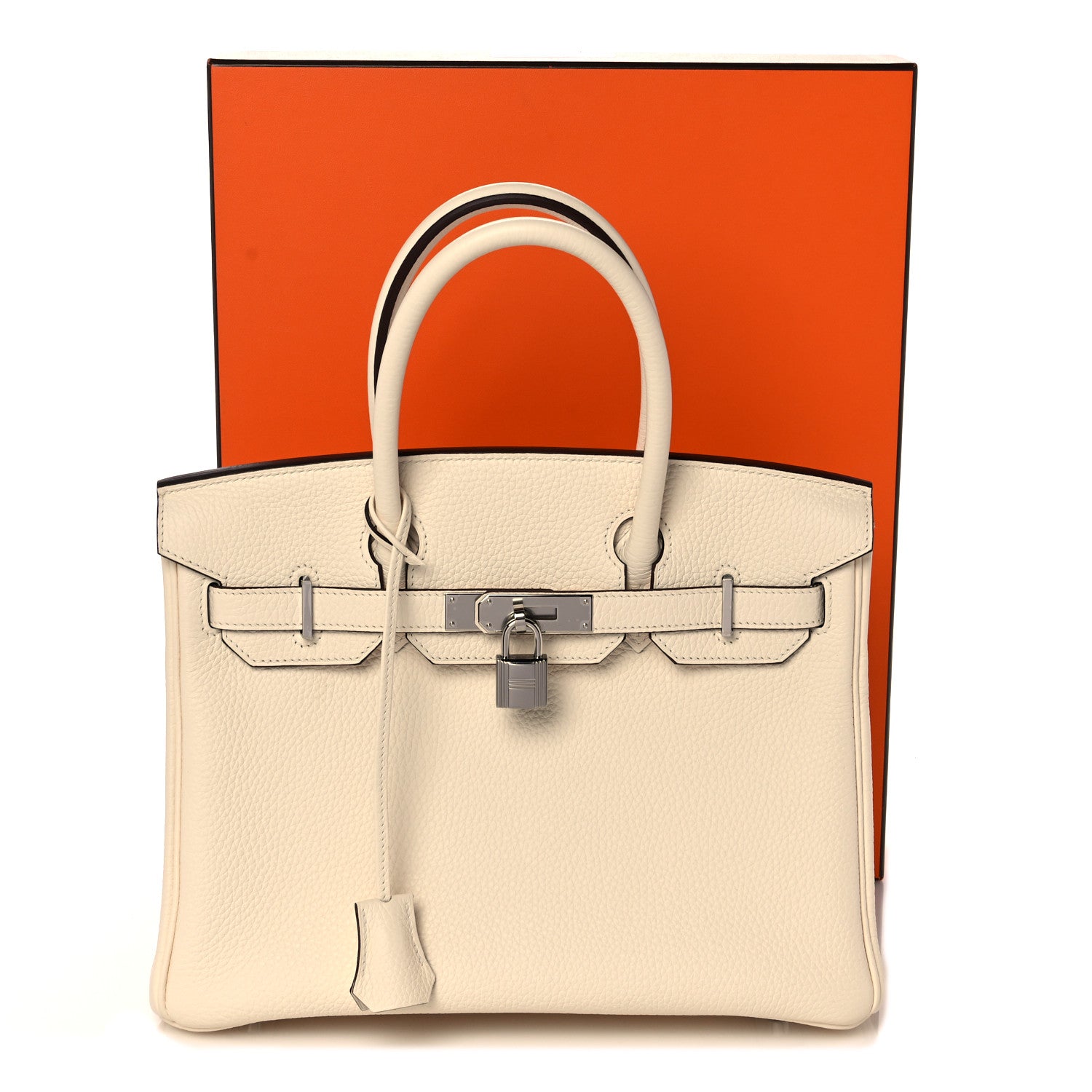 Hermes Taurillon Clemence Birkin 30 Nata 35 of 35