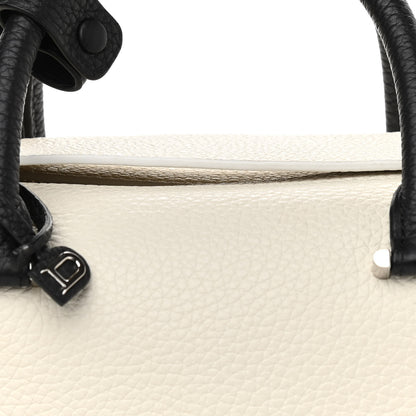 Delvaux Grained Calfskin Mini Cool Box Satchel Ivory 7 of 10