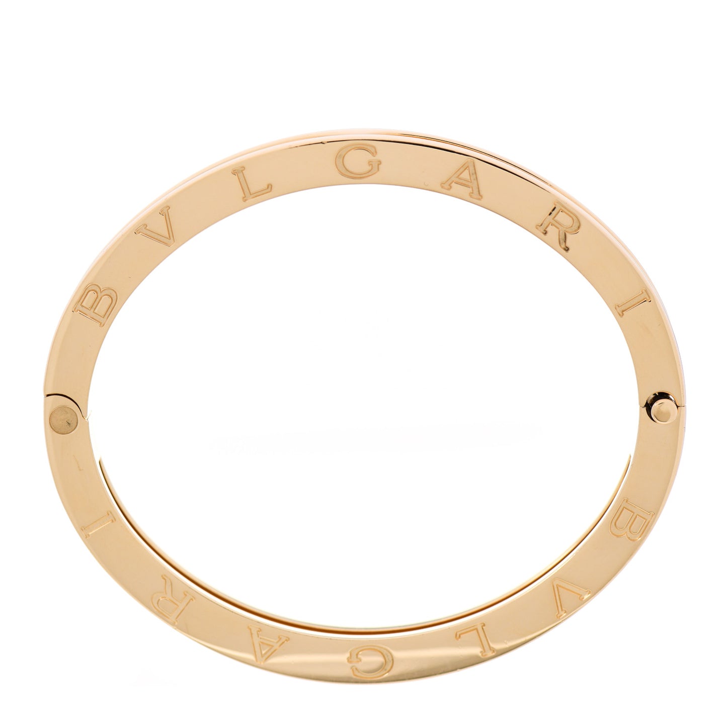 18K Yellow Gold B.Zero1 Bangle Bracelet M