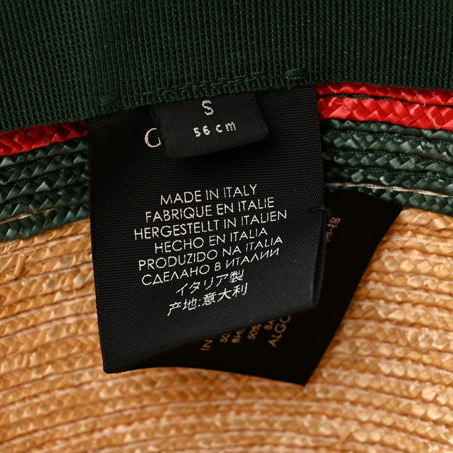 Abaca Straw Web Fedora Hat S