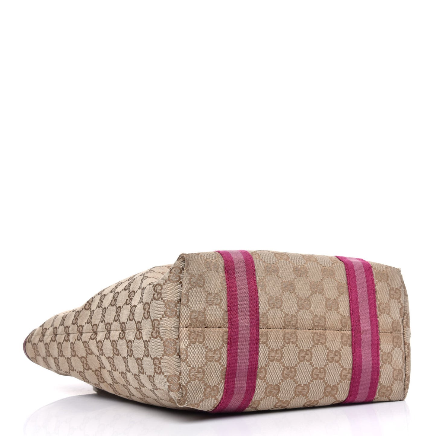 GG Monogram Jolicoeur Vertical Shopping Tote Pink