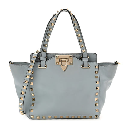 Valentino Garavani Vitello Mini Rockstud Tote Sky Sorbet 1 of 9