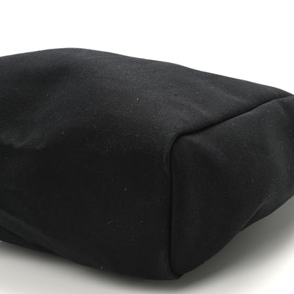 Hermes Toile Vache Calfskin Herbag 30 PM Backpack Black 11 of 11