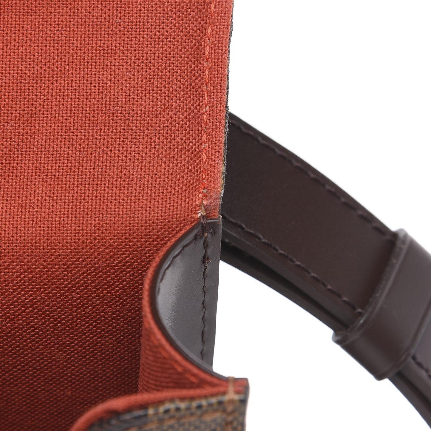 Damier Ebene Portobello Travel Shoulder Bag