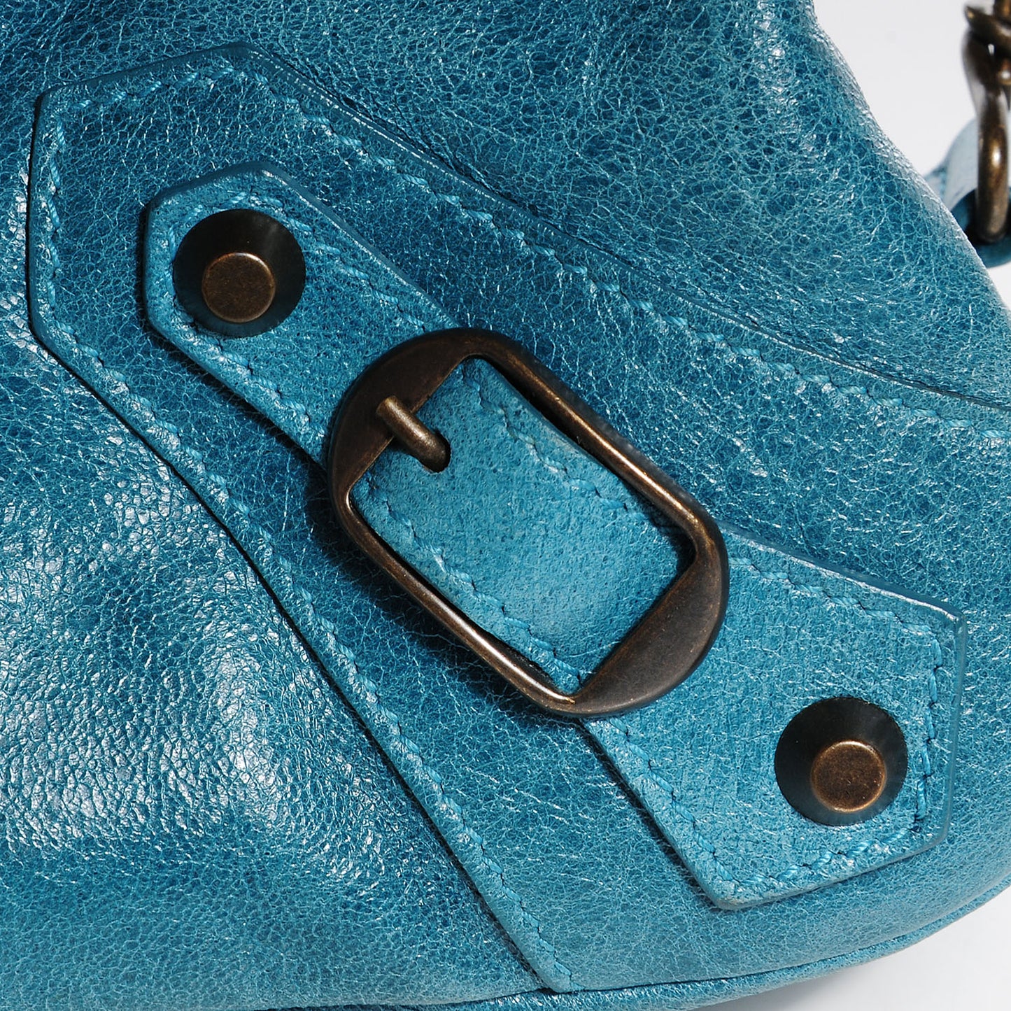 Chevre Classic Hardware First Aquamarine