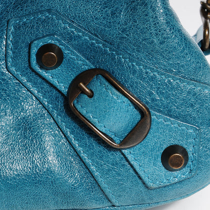 Balenciaga Chevre Classic Hardware First Aquamarine 11 of 13