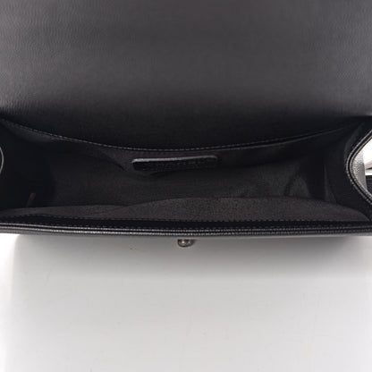 Chanel Caviar Quilted Medium Boy Flap Black 7 of 10