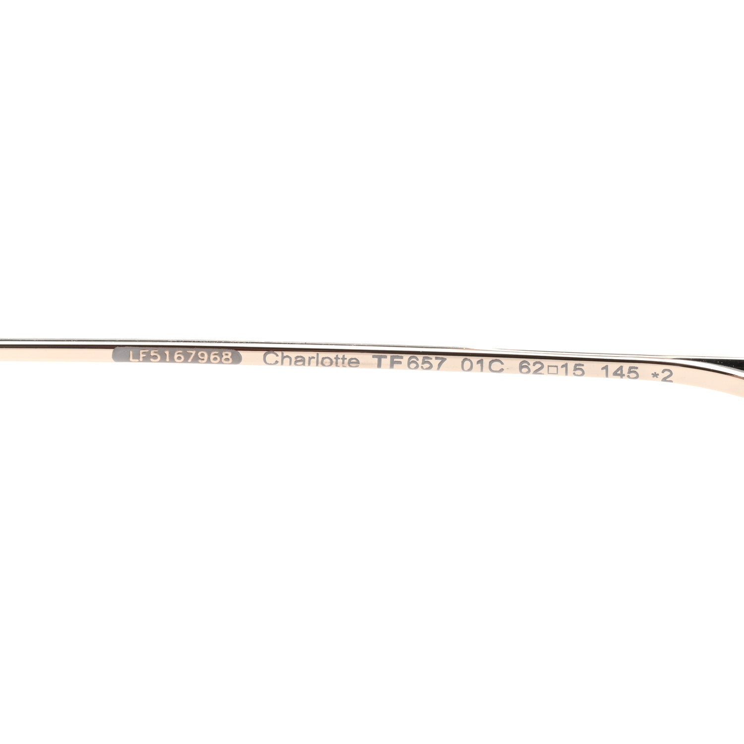 Tom Ford Charlotte Sunglasses TF657 Blue Havana 6 of 8