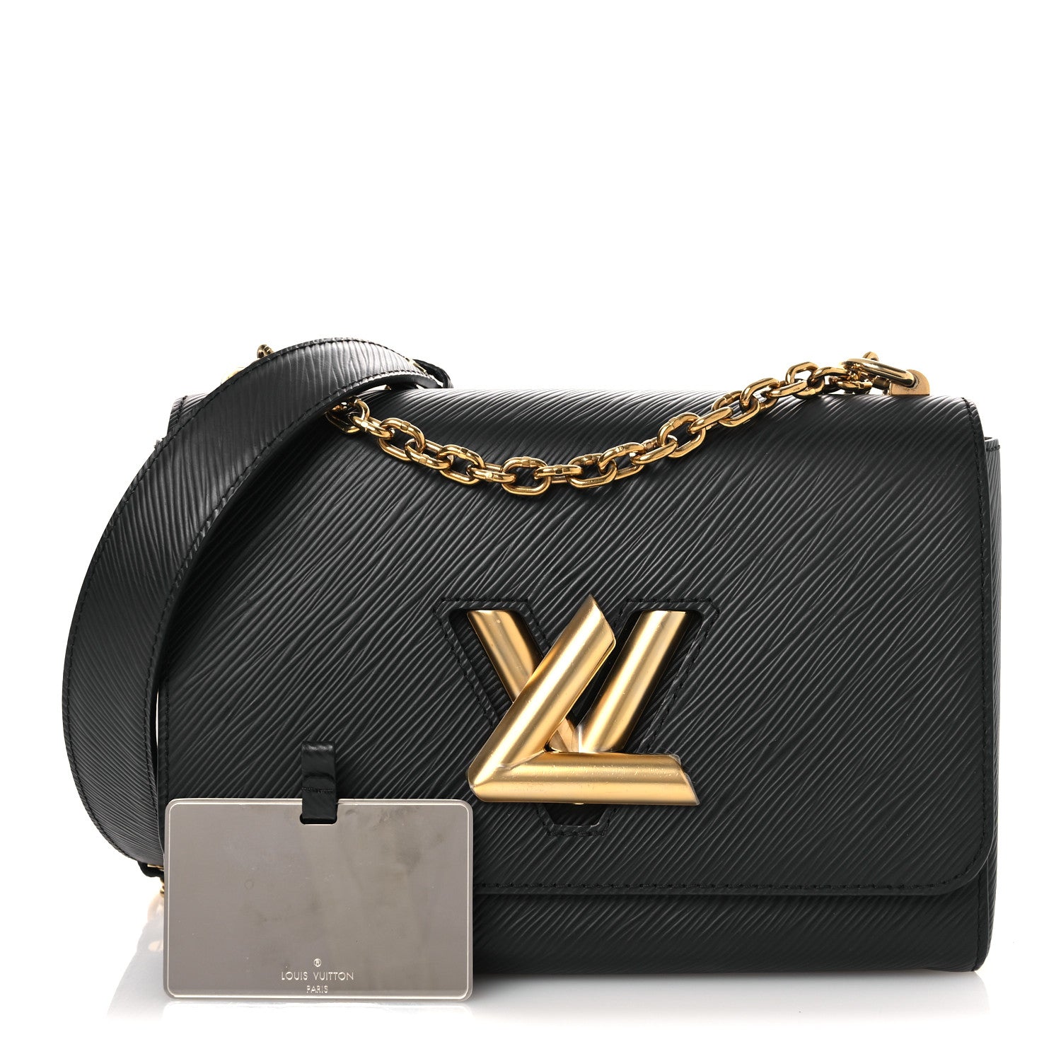 Louis Vuitton Epi Twist Shoulder Bag MM Black 1857197 – FASHIONPHILE