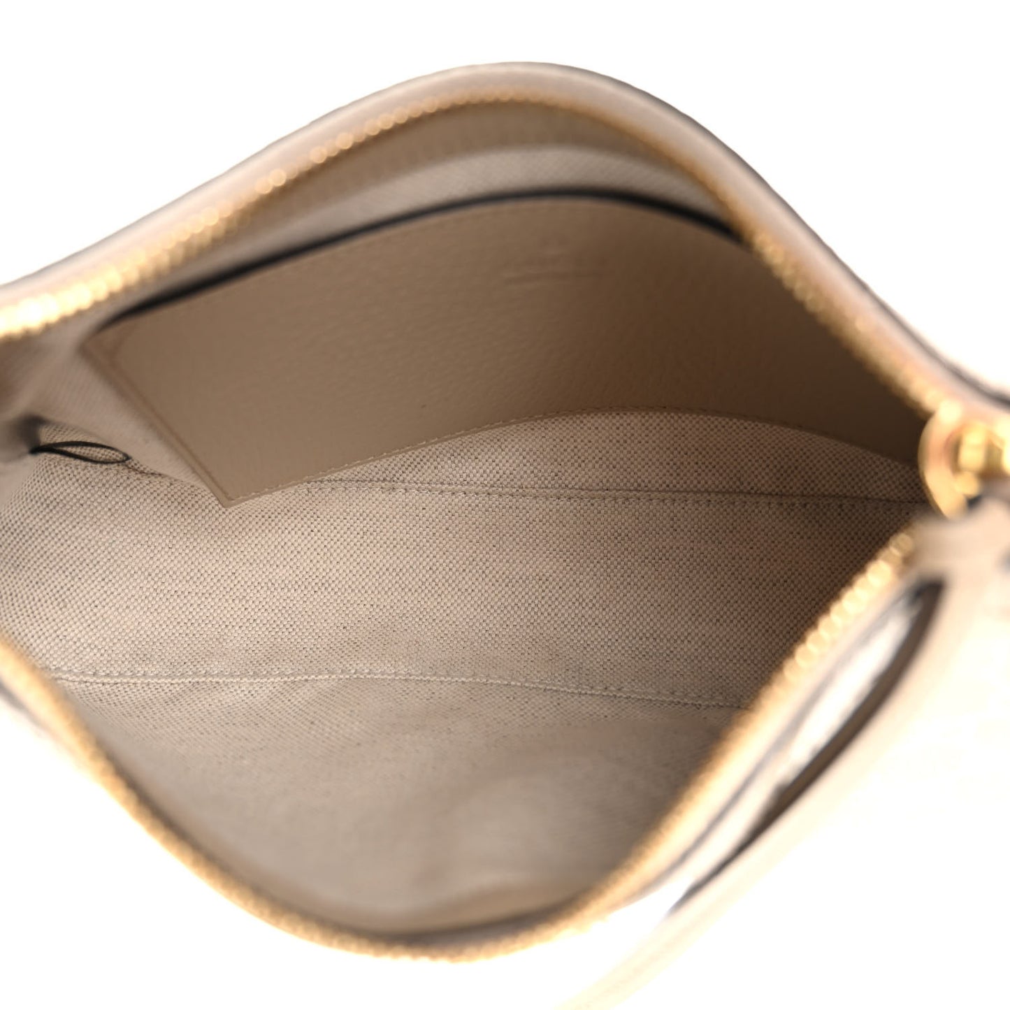 GG Supreme Monogram Textured Dollar Calfskin Small Ophidia Hobo Beige Mystic White Oatmeal