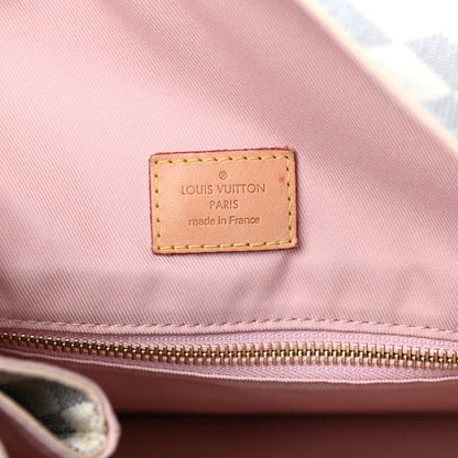 Louis Vuitton Damier Azur Graceful MM Rose Ballerine 6 of 10