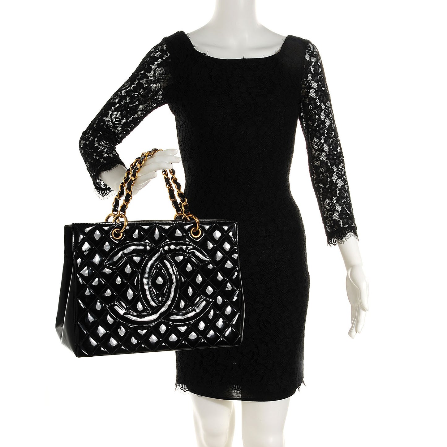 Patent Grand Shopping Tote GST Black