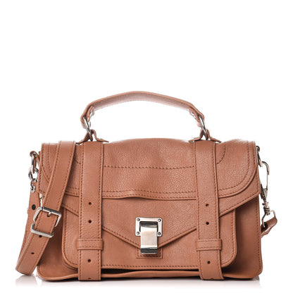 Proenza Schouler Lambskin Tiny PS1 Satchel Dune 1 of 12
