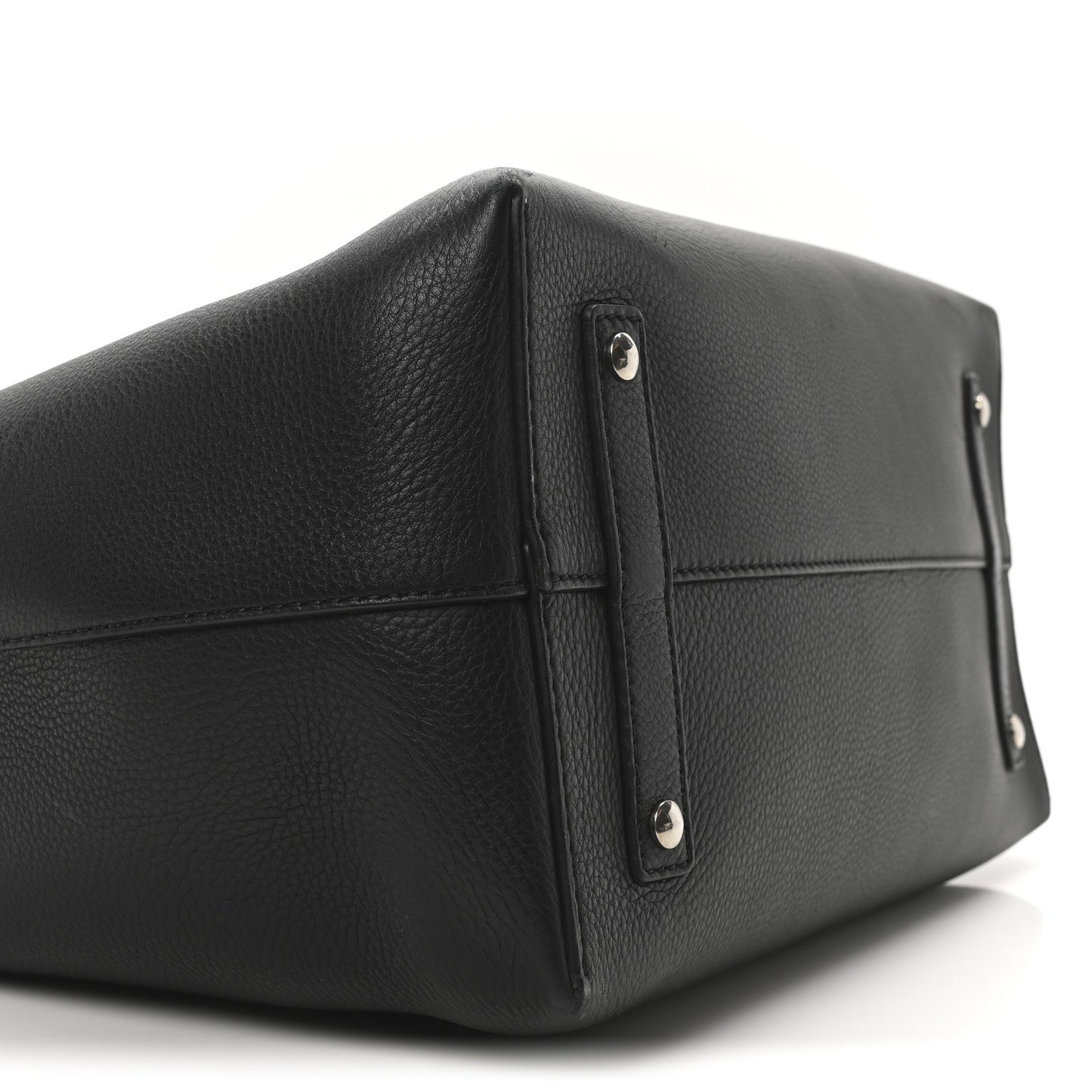 Marais Calfskin Large Belt Bag Black