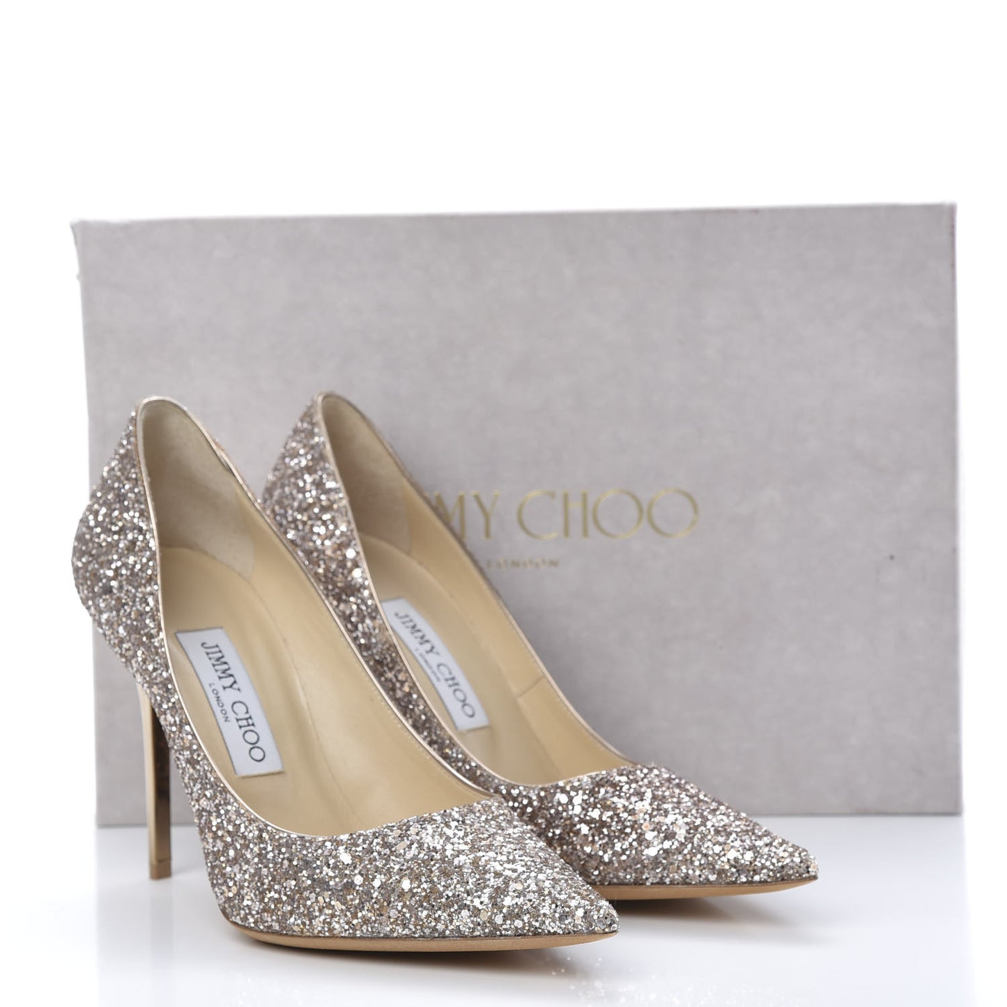 Coarse Glitter Abel 100 Pumps 37.5 Nude