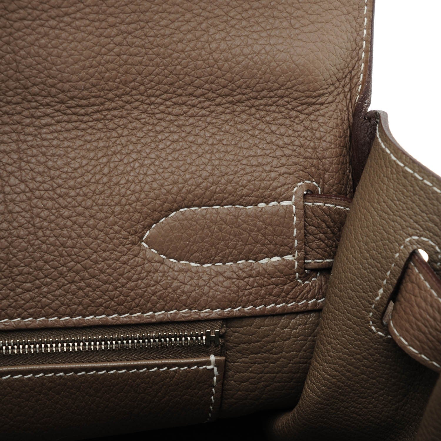 Hermes Togo Shoulder Kelly 40 Etoupe 14 of 21