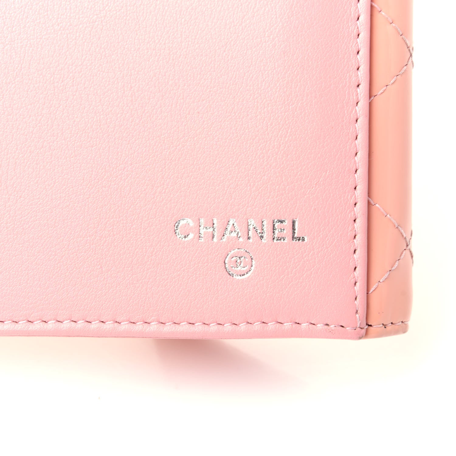Chanel Patent Calfskin Quilted Flap Wallet Pink 6 of 14