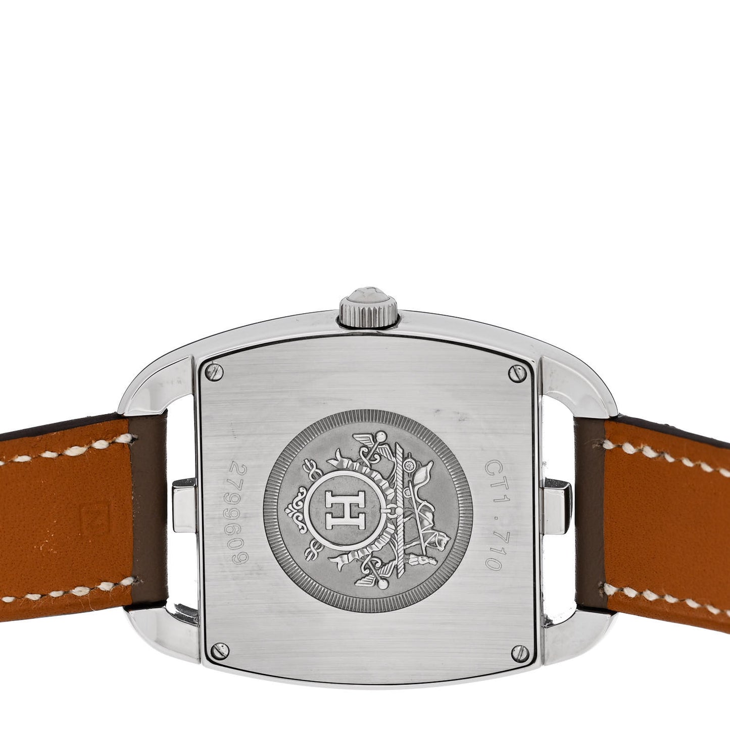 Stainless Steel Swift 33mm Cape Cod Tonneau Quartz Watch Etoupe