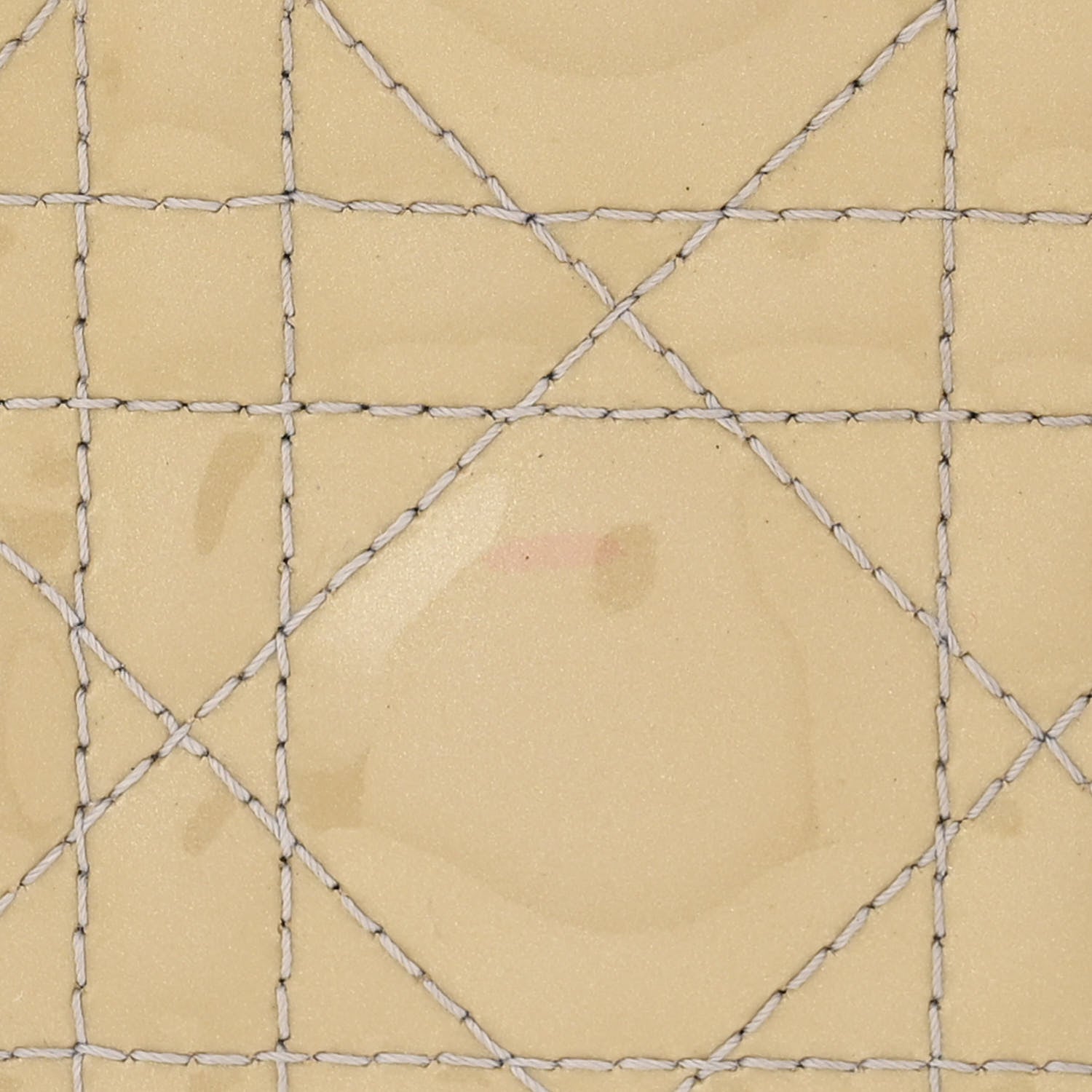 Christian Dior CHRISTIAN DIOR Patent Cannage Medium Lady Dior Grey 14 of 14