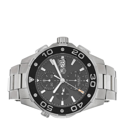 Tag Heuer Stainless Steel 44mm Aquaracer 300M Chronograph Automatic Watch Black CAJ2110 2 of 4
