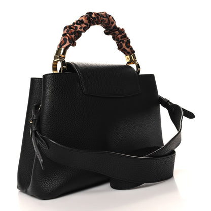 Louis Vuitton Taurillon Scrunchie Capucines BB Black 3 of 10