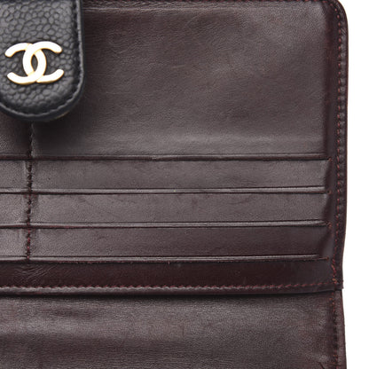 Chanel Caviar Quilted CC French Wallet Black 13 of 16