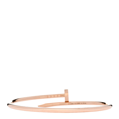 Cartier 18K Pink Gold Small Juste Un Clou Bracelet 16 2 of 4