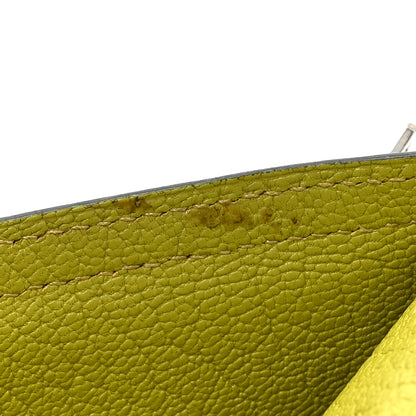Hermes Chevre Mysore Tri-Fold Bearn Wallet Vert Anis 8 of 13