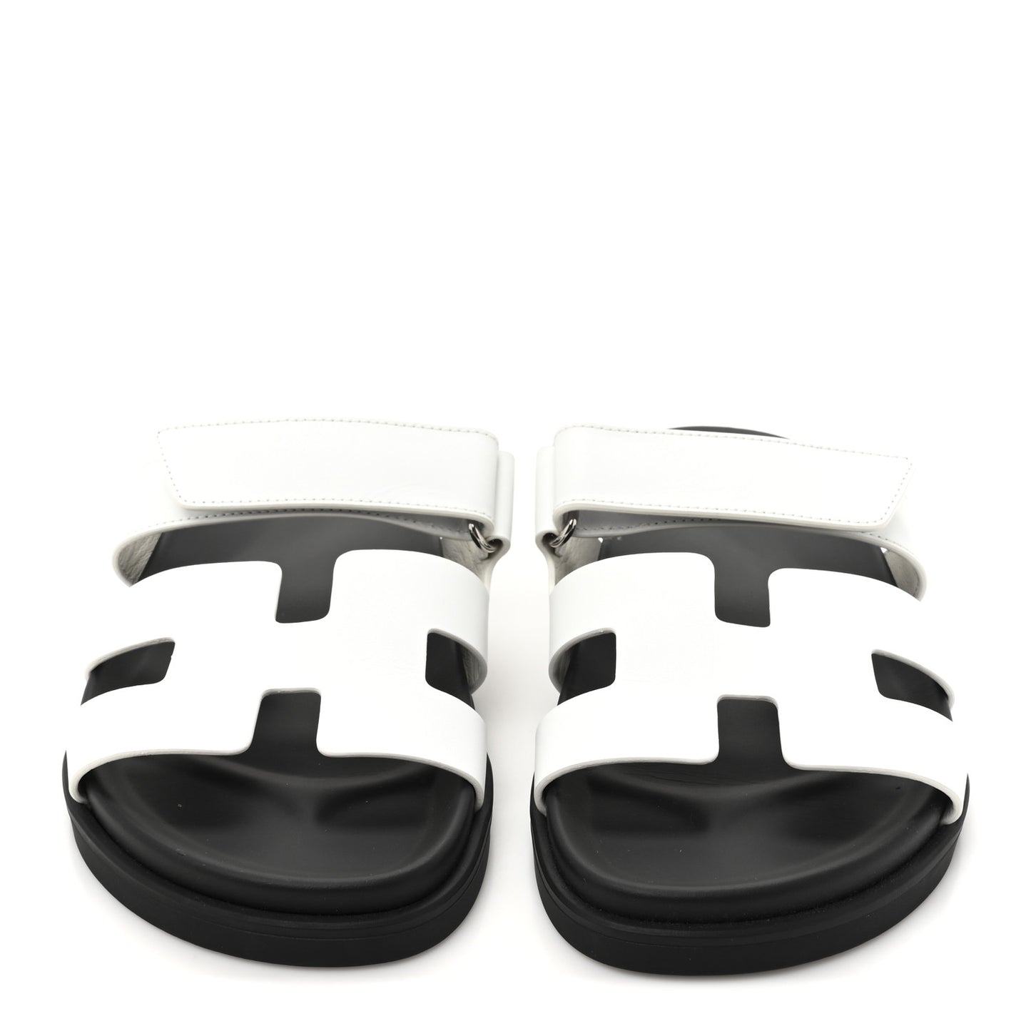 Calfskin Womens Chypre Sandals 36 White