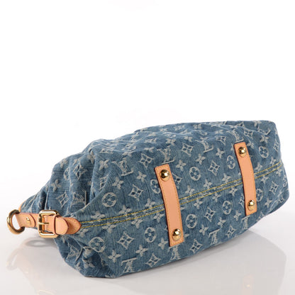 Louis Vuitton Denim Neo Cabby MM Blue 4 of 9