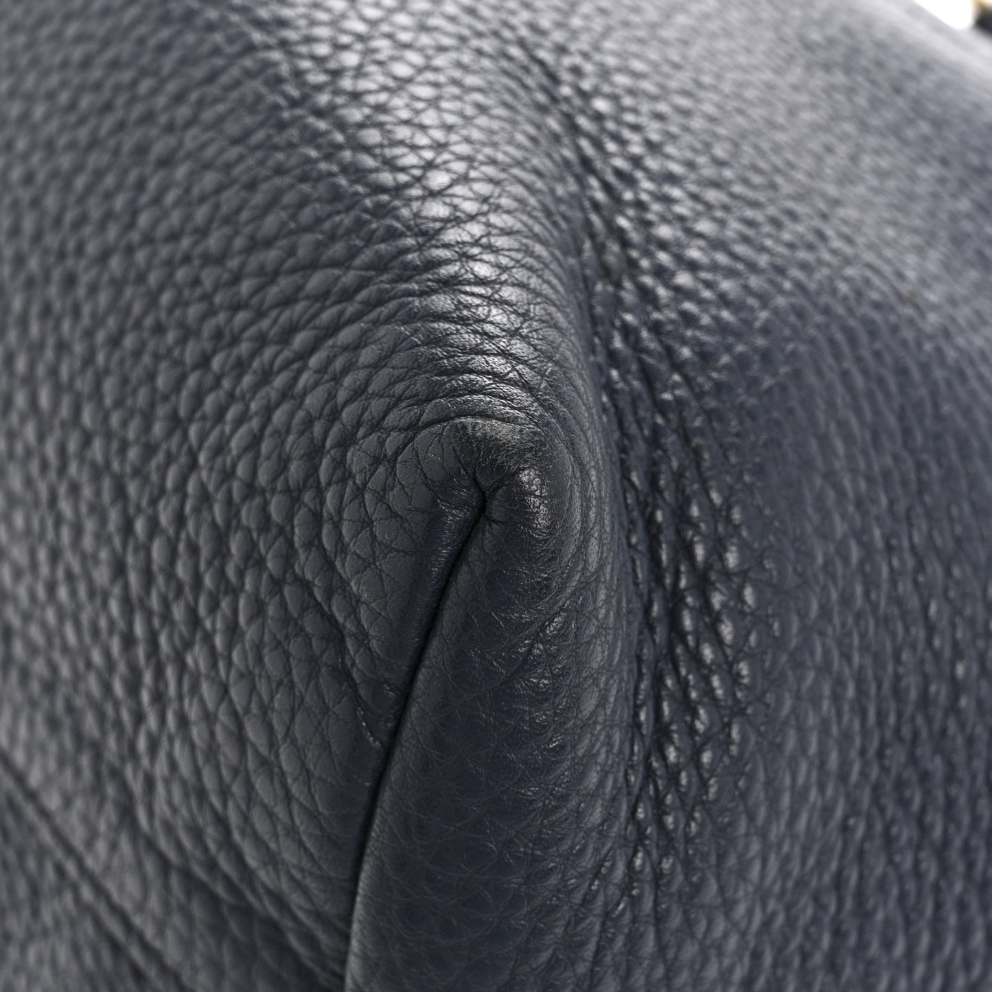 Vitello Phenix Embossed Logo Hobo Baltico